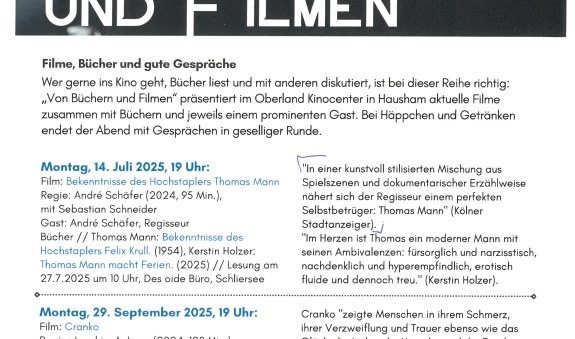 Von Büchern und Filmen