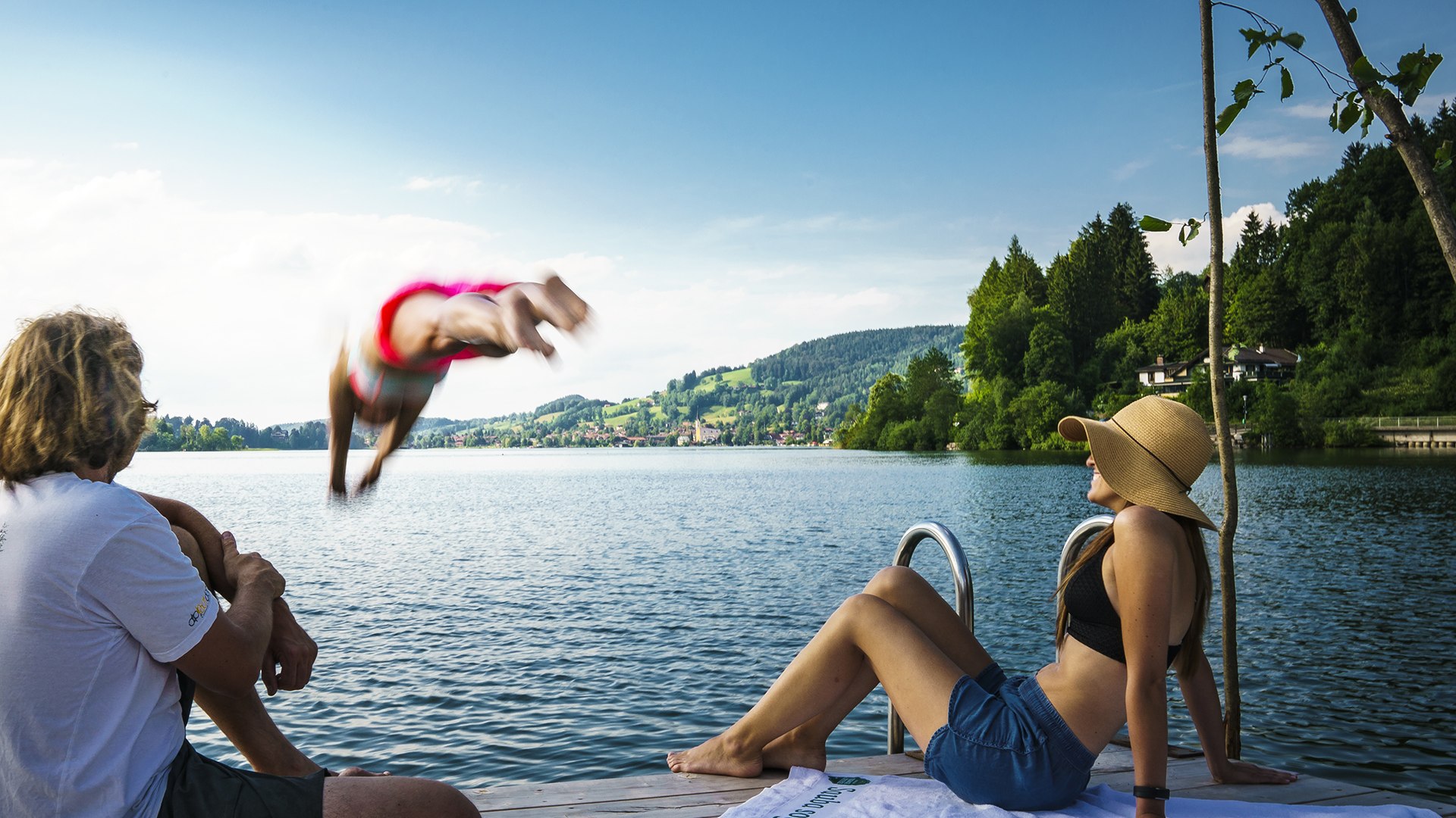 Badesee Oberbayern Schliersee, © Dietmar Denger