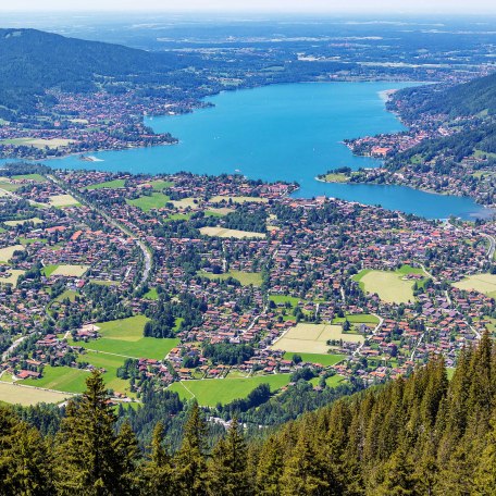 Herrlicher Panoramablick ins Tegernseer Tal, © im-web.de/ Tourist-Information Rottach-Egern