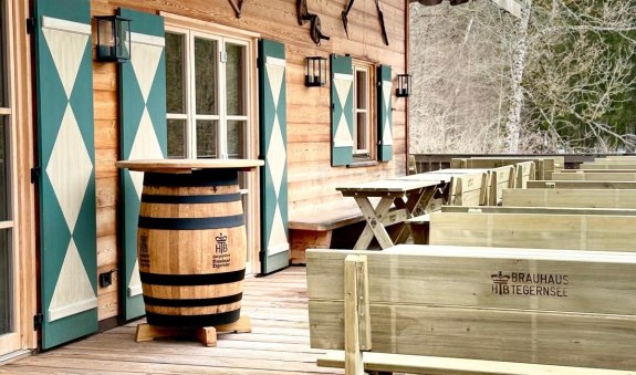 Terrasse Holzfass Terrasse Holzfass
