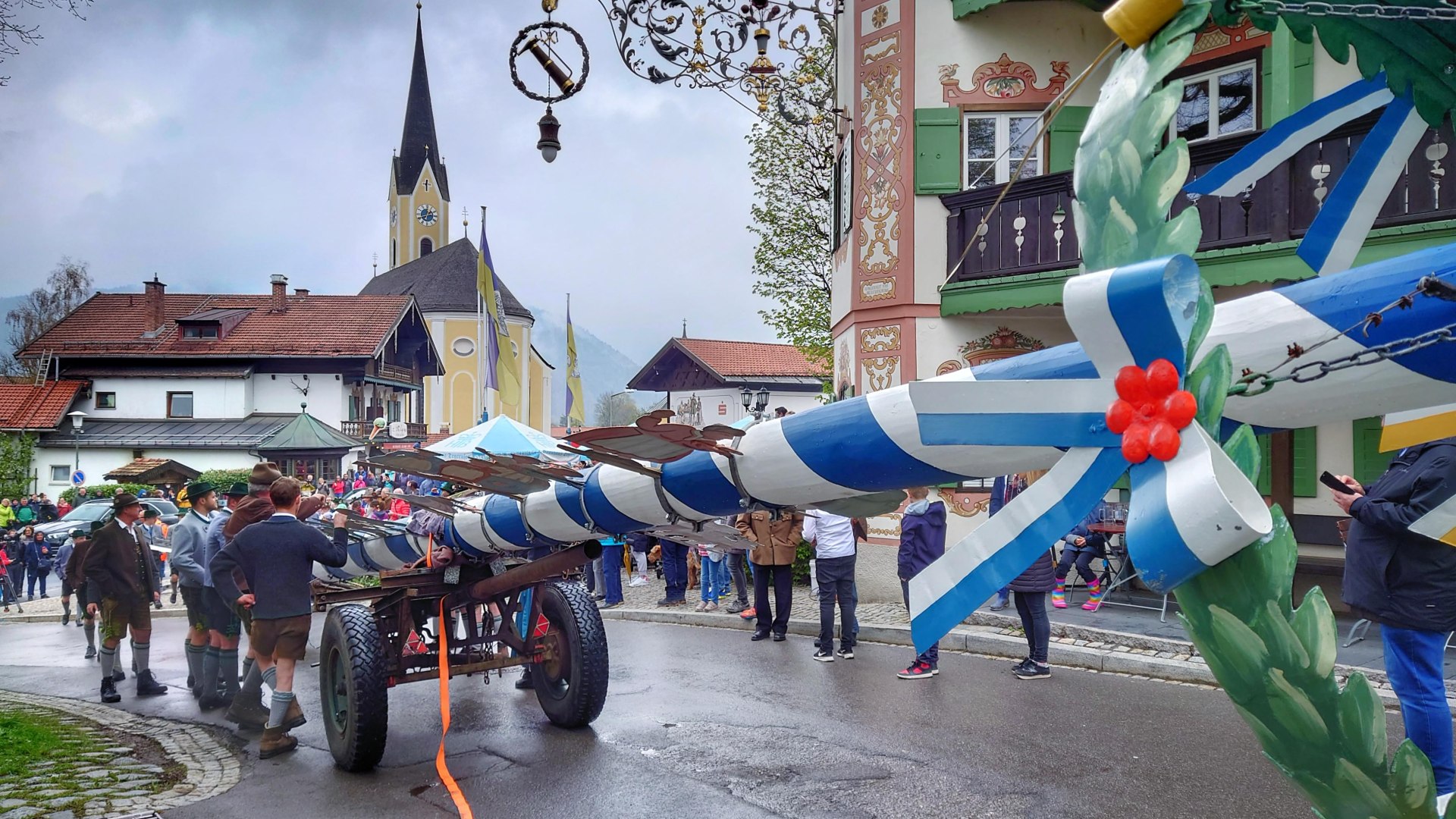 Maibaumaufstellen Ank&uuml;ndigung 2026 (c) Judith Weber (1)