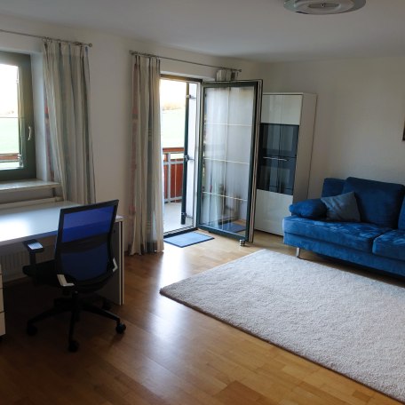 Wohnzimmer mit Schlafsofa, © U. Klöppel