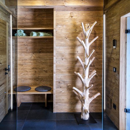 Umkleide im Saunabereich, © im-web.de/ Gäste-Information Schliersee in der vitalwelt schliersee