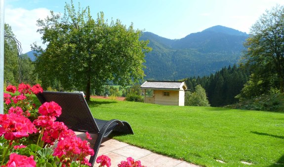 Unsere Aussicht von der Ferienwohnung Wallbergblick - Kimpfbeck, © Ferienwohnungen Kimpfbeck