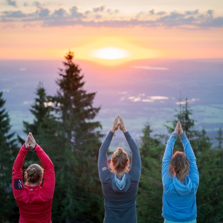 Yoga am Berg, Fischbachau, © Dietmar Denger