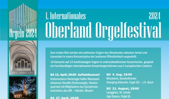 Oberland Orgelfestival Programmplakat 2024-