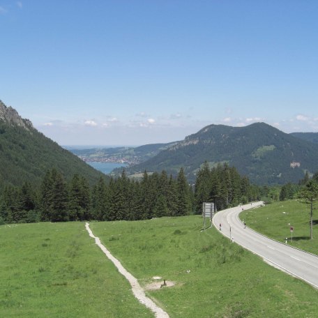 Freier Blick auf den Schliersee und Umgebung, © im-web.de/ Gäste-Information Schliersee in der vitalwelt schliersee