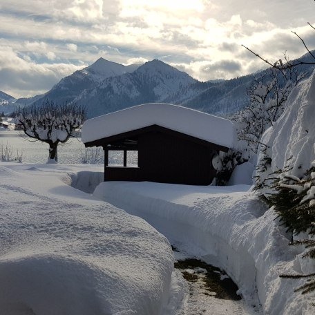 Privatdurchgang zum gefrorenen See, © im-web.de/ Gäste-Information Schliersee in der vitalwelt schliersee
