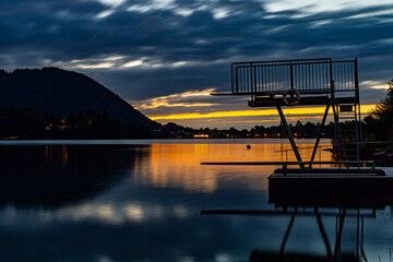 Abendstimmung am Strandbad, © C.Hasenöhrl