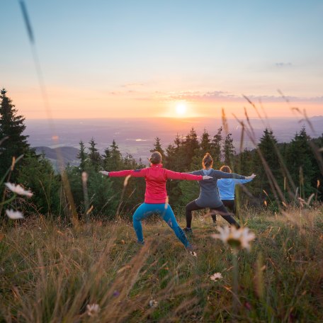 Yoga am Berg, Fischbachau, © Dietmar Denger