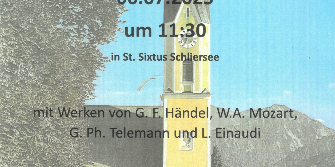 Halbestunde Musik 6 Juli 25
