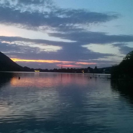 Abendstimmung im Strandbad am Schliersee, © im-web.de/ Touristinformation Fischbachau