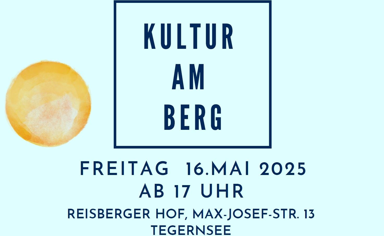 Kultur am Berg 2025