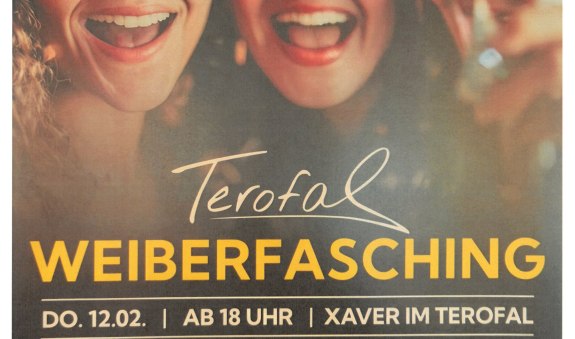 Weiberfasching Terofal