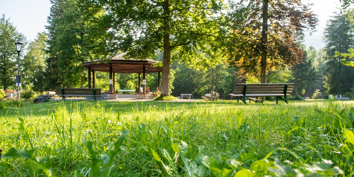 Pavillon im Kurpark Kreuth, &copy; Der Tegernsee
