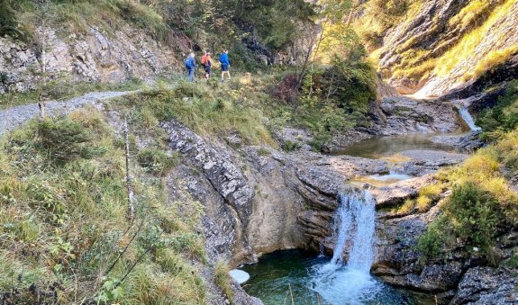 Gumpen Pfanngraben, © Alpenregion Tegernsee Schliersee Gumpen Pfanngraben, © Alpenregion Tegernsee Schliersee