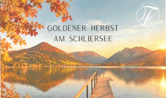 Goldener Herbst am Schliersee