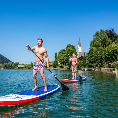 SUP's für unsere Gäste, © im-web.de/ Gäste-Information Schliersee in der vitalwelt schliersee