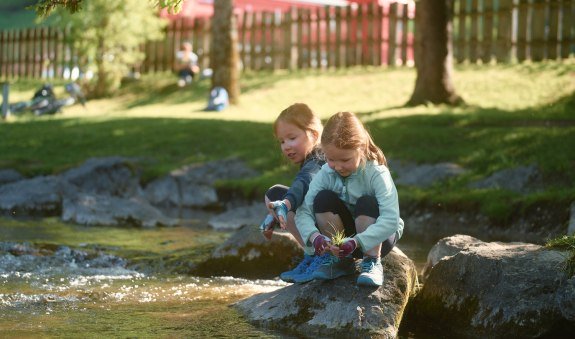 Spielplatz an der Schlierach, © Alpenregion Tegernsee Schliersee
