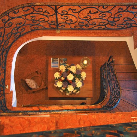 Treppenhaus, © im-web.de/ Gäste-Information Schliersee in der vitalwelt schliersee