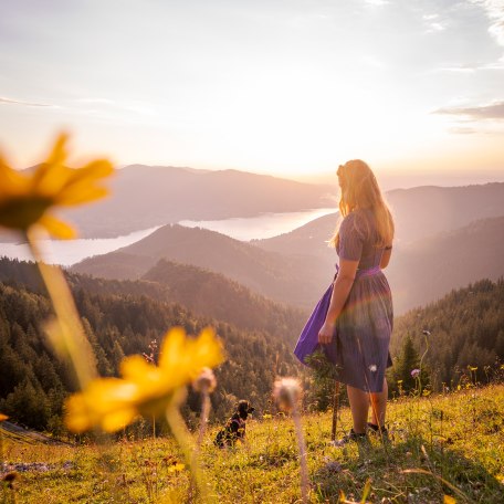 Alm Sonnenuntergang, © Dietmar Denger