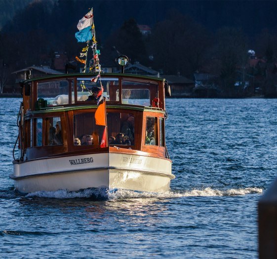 Tegernsee Schiff, © Florian Liebenstein