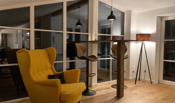 Entspannung ist bei uns garantiert! Ruhige Wohnung zum Beinehochlagern., &copy; (c)nagelspitz-nest_schliersee_Foto H.Werlberger