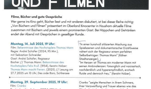 Von Büchern und Filmen